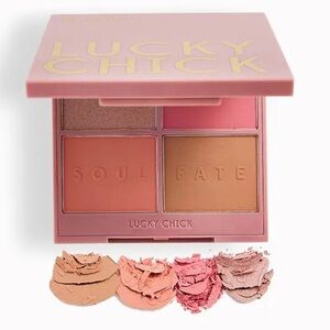 ❗️Lucky Chick Mystic Halo Glow Bronzer Highltr Palette - Aura, Rise, Soul, Fate